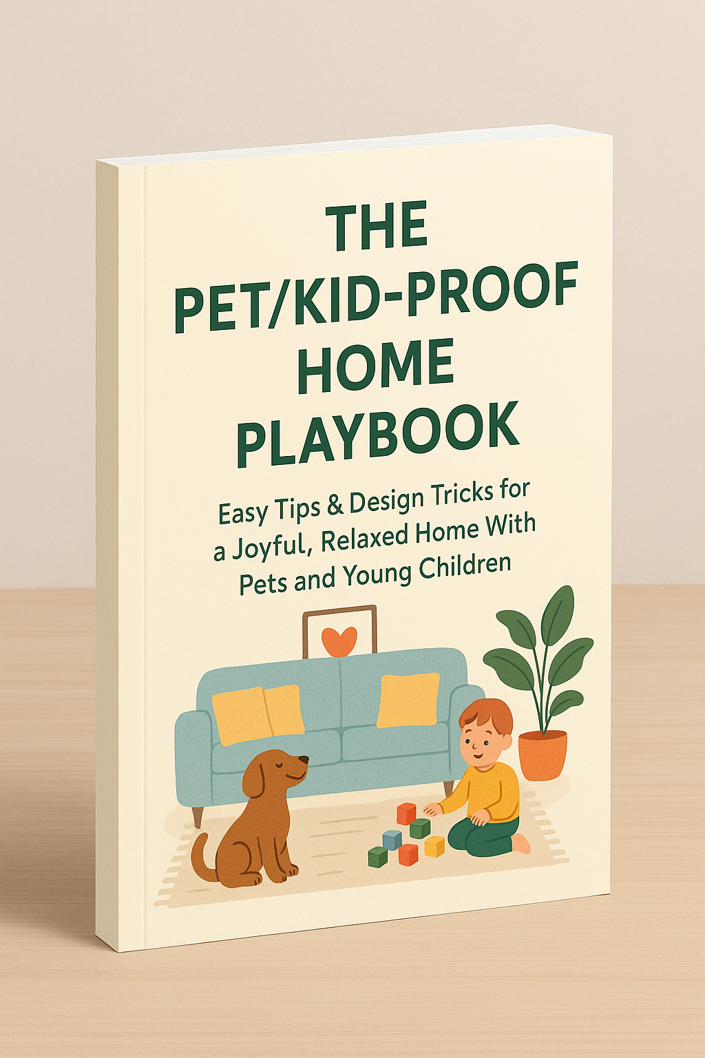 FREE Pet/Kid Proof Home Playbook - E-book - Pet And Home